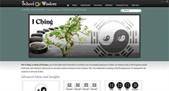 Desktop Screenshot of ichingwisdom.com